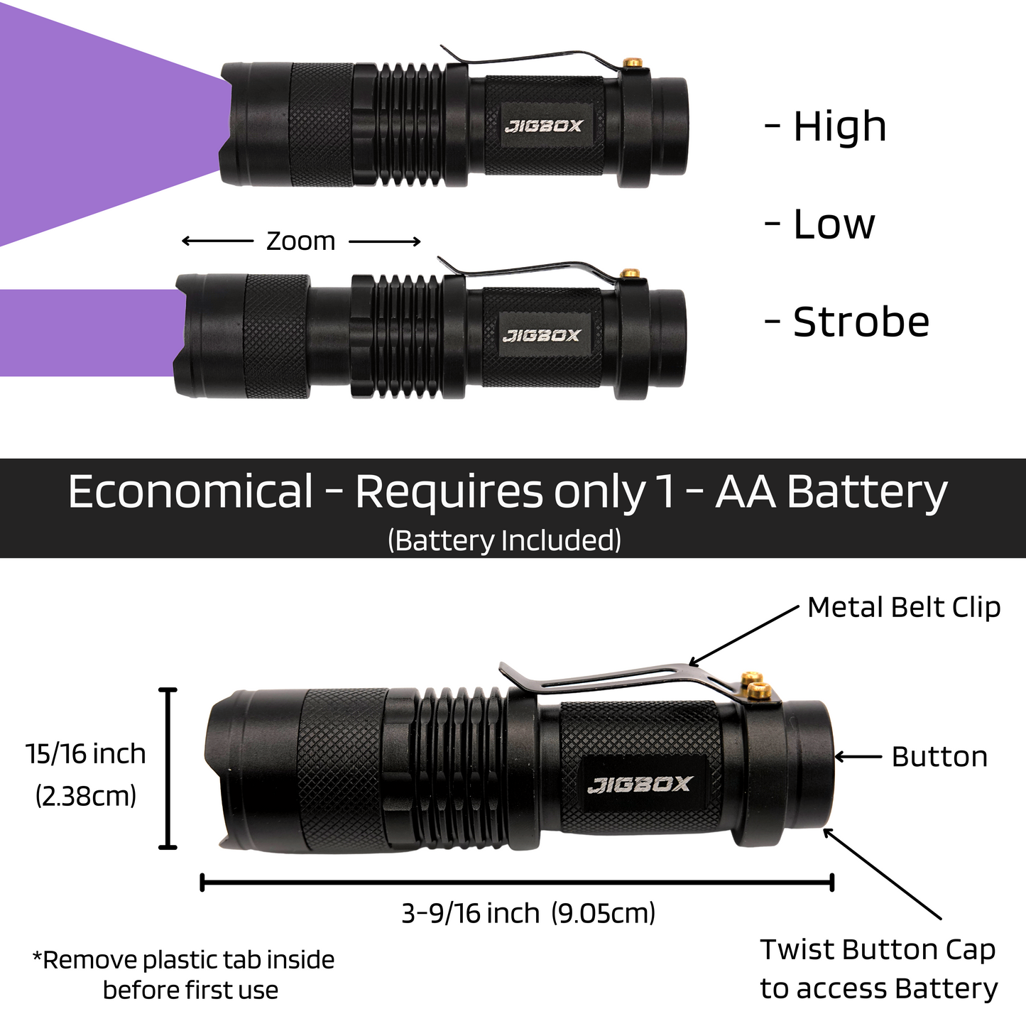 JIGBOX - UV Flashlite